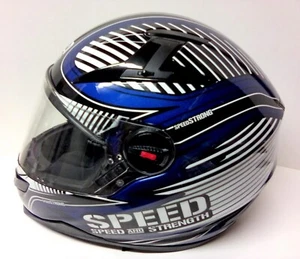 Speed and Strength FF389 Stars & Stripes Patriotic Motorcycle Helmet- Medium - Picture 1 of 18