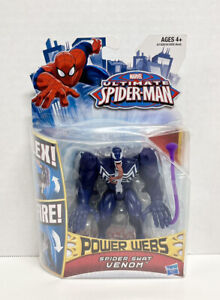 Marvel Ultimate Spider-Man Power Webs Spider Swat Venom Action Figure 2012