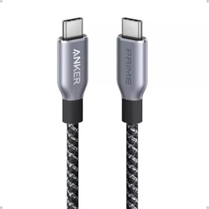 Anker Prime USB C Cable 240W Charging 3ft Braided Nylon for iPhone 16/Galaxy S24 - Picture 1 of 7
