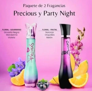 Zermat Duo perfecto, perfumes Precious y Party Night de 50ml c/u - Picture 1 of 6