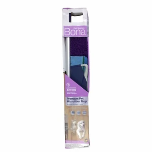 Bona Premium Pet Scopa in Microfibra per Pavimenti Multisuperficie con Spazzatrice Lavabile - Foto 1 di 5