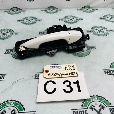 08-11 MERCEDES-BENZ W204 C300 C350 MANIJA PUERTA TRASERA DERECHA BLANCO OEM Foto 1 de 4