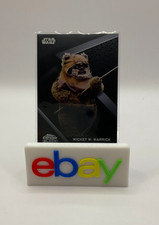  Wicket W. Warrick Topps Star Wars Chrome Black #33 Star Wars: Return Of The Jedi