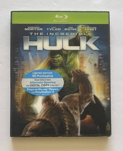 Incredible Hulk (Blu-ray, 2008, 2-Disc Set) With Lenticular Slipcover - Imagen 1 de 6
