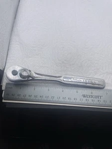 Vintage Craftsman Ratchet Socket Wrench 3/8" Drive Quick Release -V- 43785 USA - Picture 1 of 7