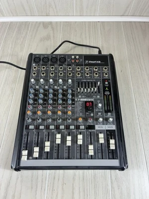 Mackie PROFX8 Professional Effects Mixer W/ Power Cord SOLD AS IS READ - Image 1 of 4