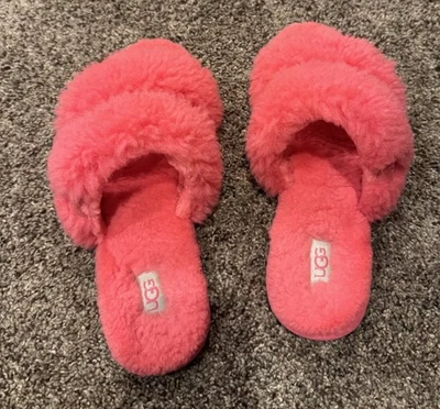 Ugg Slip On Slippers, Hot Pink, Size 9; Excellent Condition - Image 1 of 4