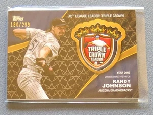 2023 Topps #CA-RJ Randy Johnson Crowning Achievements Triple Crown Black /299 - Picture 1 of 3