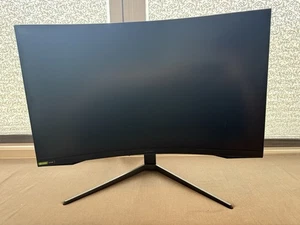 Samsung Odyssey G7 32" Curved Monitor -DEFEKT- Panelbruch/Kein Bild/Teilespender - Afbeelding 1 van 3