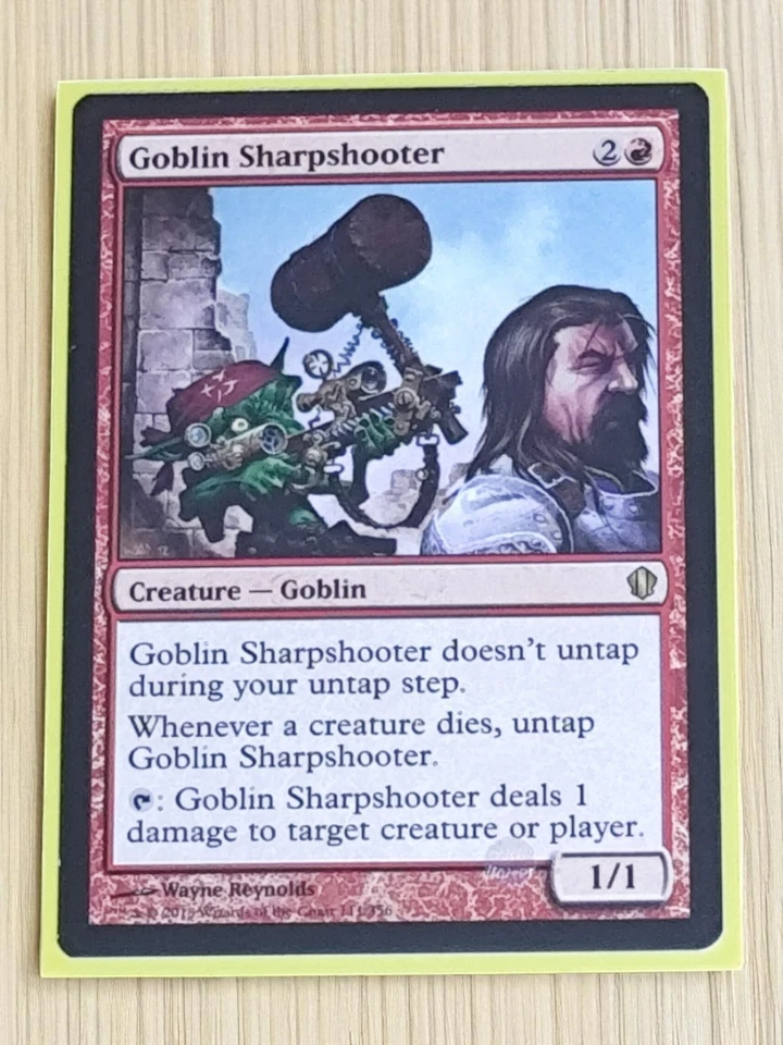 Goblin Sharpshooter Commander 2013 - MTG Magic the Gathering - NM - Image 1 of 1