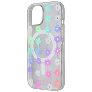 Kate Spade Case for MagSafe for Apple iPhone 15/14/13 - Daisy Chain Iridescent - Picture 1 of 3