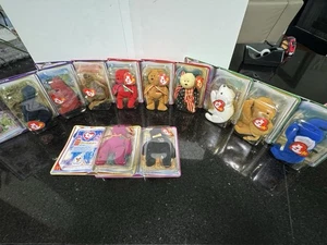 McDonalds Teenie Beanie Babies - 2000 - Complete Set Of 11 - Picture 1 of 13