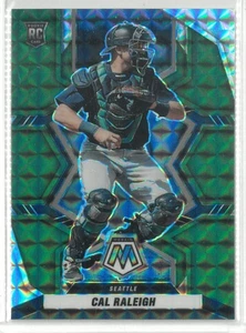 2022 Panini Mosaic CAL RALEIGH GREEN PRIZM RC Rookie #242 Seattle MVP? 🔥🔥 - Bild 1 von 2