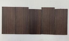 Pack of 5, East Indian Rosewood Guitar Headplate/Overlay Blank- 200 x 100 x 4 mm