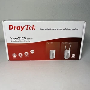 * NEW * DrayTek Vigor 2120 Series Broadband Firewall Router Gigabit VPN - Picture 1 of 3