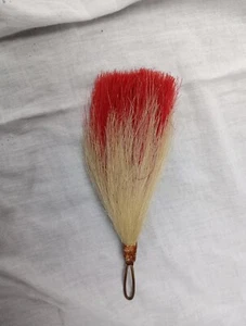 British Army Royal Regiment of Fusiliers Officers Horse Hair Plume White & Red - Picture 1 of 5