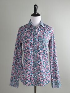 J.CREW $178 Mixed Floral Cotton Button Up Shirt in Liberty Art Size 00