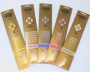 Gonesh Incense Stick Best Seller Combo Variety Set #2  5 x 20  = 100 Sticks - Picture 1 of 10