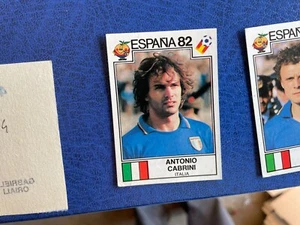 PANINI ESPANA 82 ITALIA CABRINI N 43 RECUPERATA/REMOVED - Picture 1 of 2