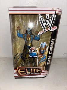 Sin Cara SIGNED AUTOGRAPH WWE MATTEL Elite Collection Actionfigur - G - Bild 1 von 7