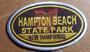 3 Stück Newpshire Hampton Beach State Park Hut Größe Patch Posten ca. 2,25x3,75" - Bild 1 von 2