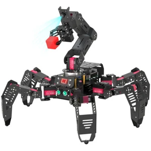 SpiderPi Pro Hexapod Smart Robot+AI Robotic Arm Power by Board for Raspberry Pi - Picture 1 of 8