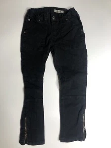 Ralph Lauren Girls Size 6 Black Pants Jean Adjustable Waist Skinny Slim Stretch - Picture 1 of 5