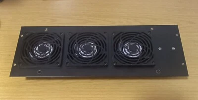 3 Fan 19" Rack Mount Cooling Panel System Rack Case Server Cabinet 4U 220V - Image 1 of 2