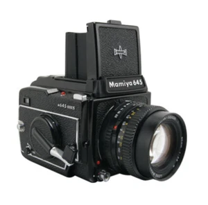 USED Mamiya M645 1000S Medium Format Rangefinder Film Camera with 80 mm lens Kit - Picture 1 of 1