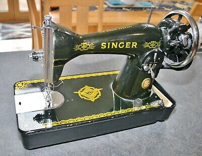 SINGER NOSTALGIA Model 15 Reproduction Hand Crank Sewing Machine In Need Of TLC • 18.53€