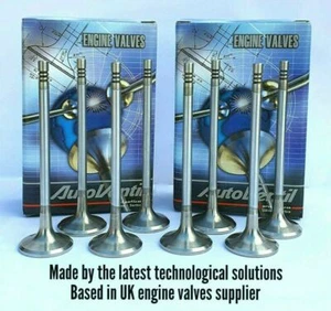 8 Exhaust VALVES FIT Citroen 5FK Mini N14B16A Peugeot EP6CDT  Vauxhall A16NHT - Picture 1 of 6
