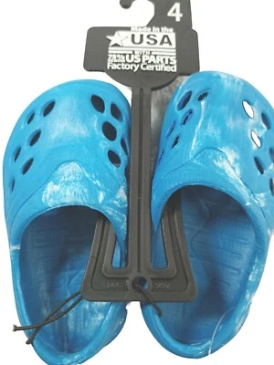 Wonder Nation Blue Light Weight Water Friendly Clogs, Infant Baby Size 4 NWT - Image 1 of 4
