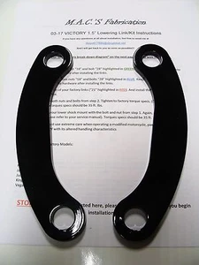 Victory Judge 8 Ball Highball 1.5" Lowering Kit Drop Link King Pin Dog Bones NEW - Picture 1 of 4