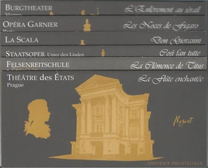 BLOC SOUVENIR N° 7 à 12 - Les opéras de Mozart - Picture 1 of 2