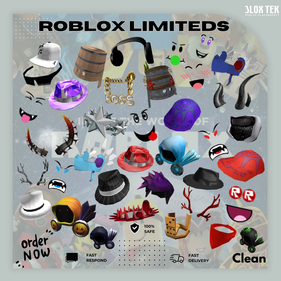 🔥💎ROBLOX LIMITEDS 💯📈⭐ HIGH DEMAND [CH3AP & SAFE] 💎🔥 TRUST3D F33DB4CK✅ - Image 1 of 1
