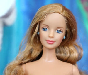 Nude TNT Barbie Strawberry Blonde Ginger Curls Blue eyes Mackie DBox4 OOAK - Picture 1 of 9