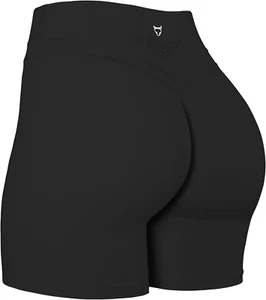 Yoga Shorts for Women Tummy Control High Waist Biker Shorts Exercise Workout But - Picture 1 of 12