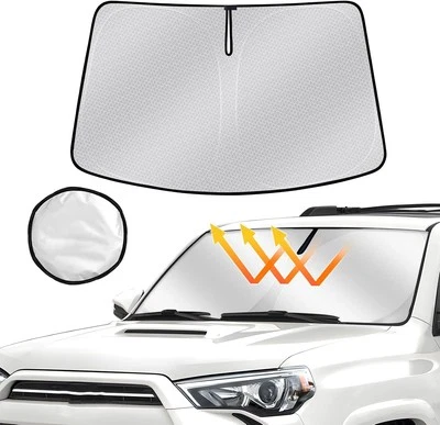 Parabrisas Coche Plegable Ventana Delantera Parasol Cubierta Visera Bloque UV Protector Foto 1 de 4