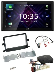 JVC DAB 2DIN Lenkrad Bluetooth USB Autoradio für Mitsubishi L200 08-15 Kit - Bild 1 von 11