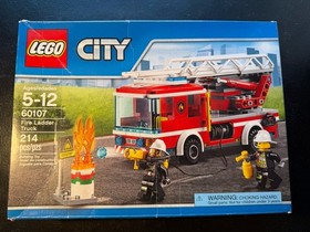 LEGO CITY: Fire Ladder Truck (60107) &ndash; BRAND NEW Sealed  Retired!!! See Descript