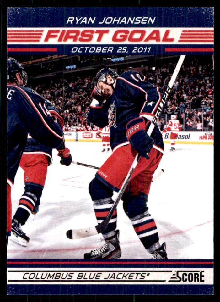 2012-13 Score First Goal Ryan Johansen Columbus Blue Jackets #FG11 - Image 1 of 2