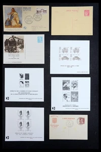 FRANCE 1893-2002 Postal Stationeries & FDC's Catalogue 12k EURO Stamp Collection - Picture 1 of 12