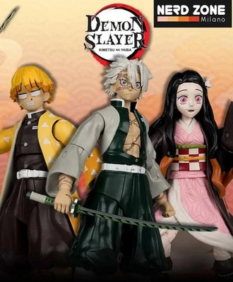 McFARLANE TOYS 2025 Demon Slayer Wv7 Season 3 Action Figure Set (3) - Immagine 1 di 4