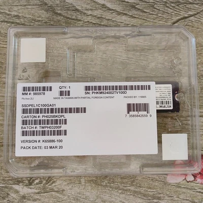 Intel OPTANE SSD P4801X 100G M.2 NVME 22110 Optane Solid State Drive - Image 1 of 4