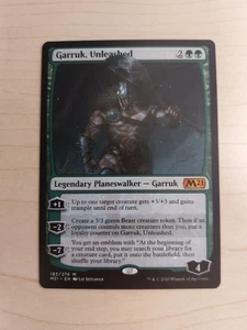 Garruk Unleashed Magic The Gathering Mythic Planeswalker MTG  - Picture 1 of 2