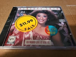 Marlena Shaw: It Is Love - 1987 Verve / Polygram Records Live CD New Sealed - Imagen 1 de 2