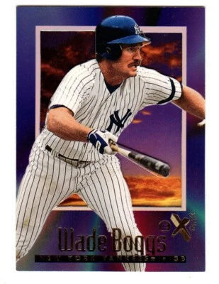 E-X2000 Fleer/Skybox 1997 #31 Wade Boggs Yankees de Nueva York Foto 1 de 2