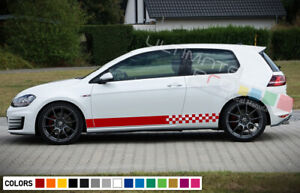 Aufkleber Aufkleber für VW Golf Türsatz Sport Cup mk2 mk3 mk5 mk4 Streifen