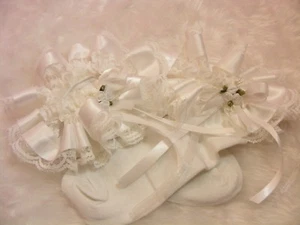 sissy adult baby frilly white ankle socks fancy dress kawaii cosplay men ladies - Picture 1 of 4