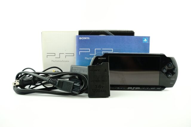  Sony Playstation Portable PSP 3000 Series Handheld Gaming  Console System (Black) (Renewed) : Video Games